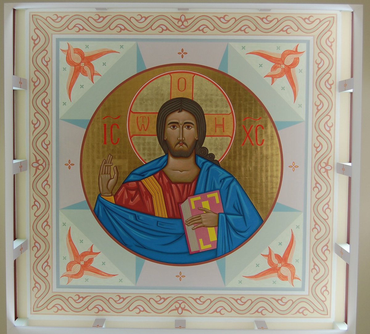 BasilCenter's tweet photo. Ruler of All, The Pantocrator, Christ blessing his people. #byzcath #Pantocrator #RulerofAll https://t.co/6FE47AuVOo