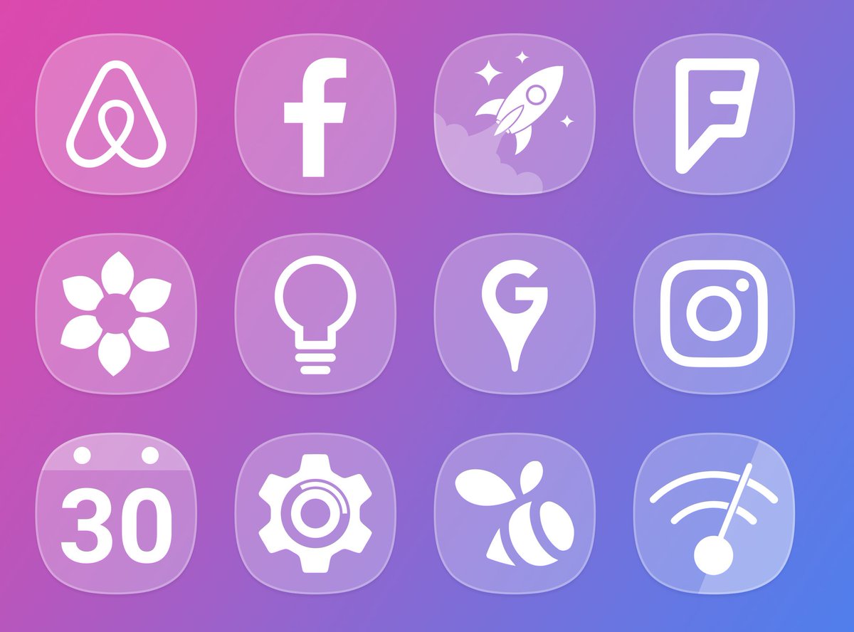 Vertumus_XDA's tweet photo. WELCOME TO #EMPTOS ICON PACK! Coming live - SUNDAY, September 3! Its transparent, silky and elegant icon pack, ready for your shiny devices! https://t.co/evACh9Ypyf