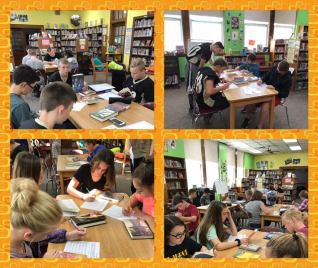 LMSWriting's tweet image. 8th gr speed dating with books! Some found love, some thought it'd be too complicated, &amp;amp; some found it was never goin' happen! #rollmules