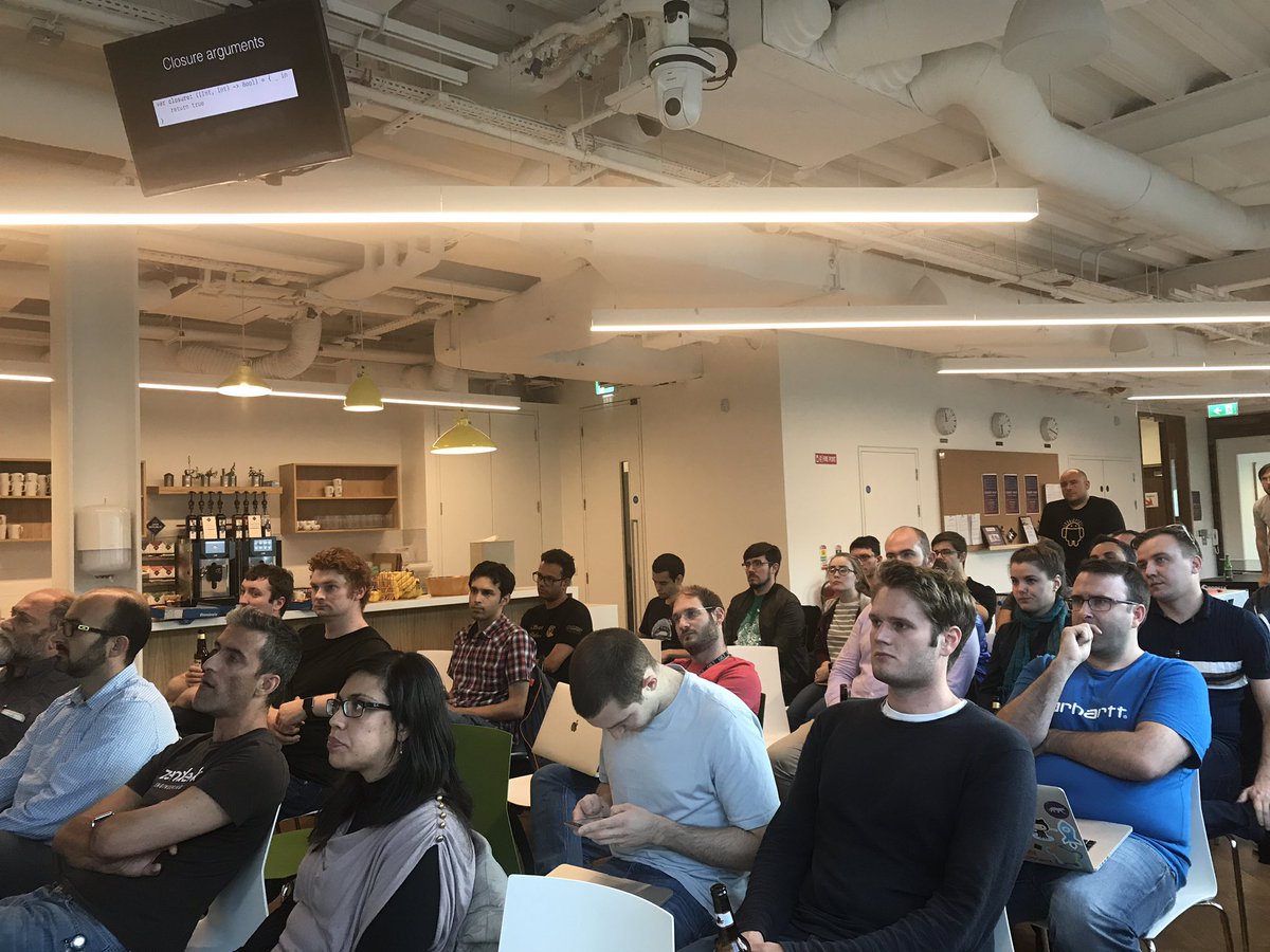 nataliabartol's tweet photo. Kevin talking about new features in Swift 4 and project migration caveats #SwiftLang #swiftdublin #meetup @hbcdigital https://t.co/DYOC2mQ6BF