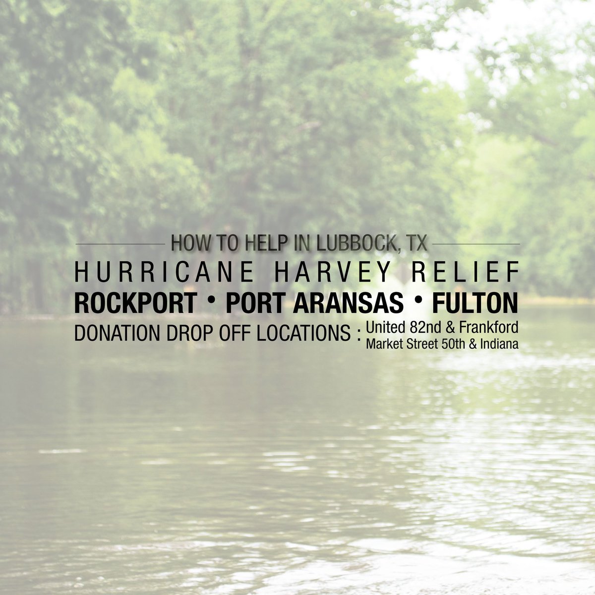 CallCarpetTech's tweet photo. Donations specifically going to Rockport, Port A, and Fulton will be collected at these United and Market Street locations https://t.co/DbQbo5iXqI