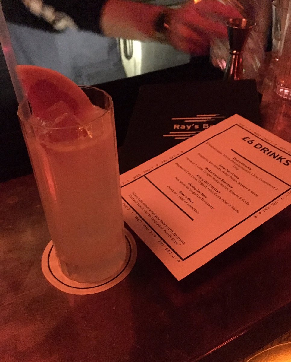 Check out our Disco Paloma - bright and breezy with <a href="/PiscoGobernador/">Pisco El Gobernador</a> and ting vibes... £6 all week! #HappyHour #discococktails