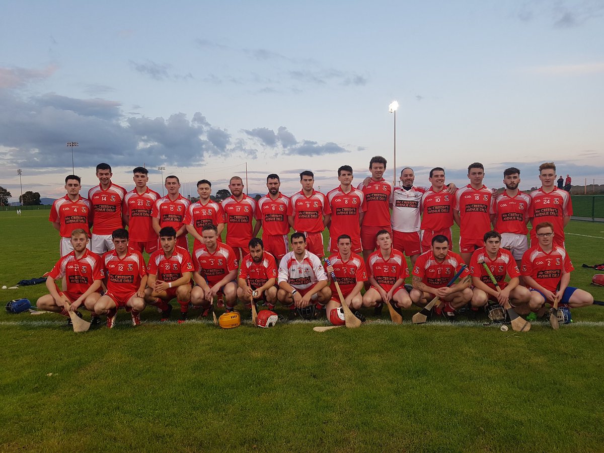 louthgaa's tweet photo. Knockbridge team before tonight's Louth Senior Hurling League Final https://t.co/5uiNUj5MOI