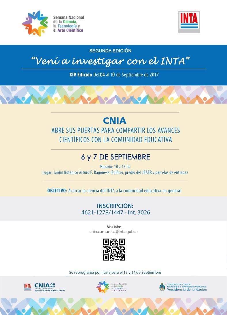 REDLACaf's tweet photo. En Septiembre Los mas chicos vienen a investigar con el INTA en el Centro Nacional de Investigaciones Agropecuarias @intaargentina https://t.co/uUfw0tvJtq