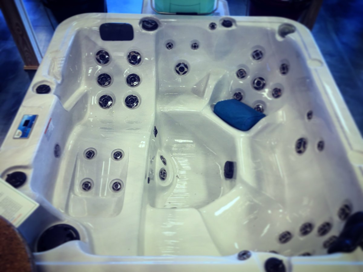 ImperialPoolsRH's tweet photo. Five person hot tub still on sale! Comes loaded with speaker system, MP3 player support, &amp; much more! Normally $7800, now $6500! #TegaCaySC https://t.co/3vtWfjVgZF