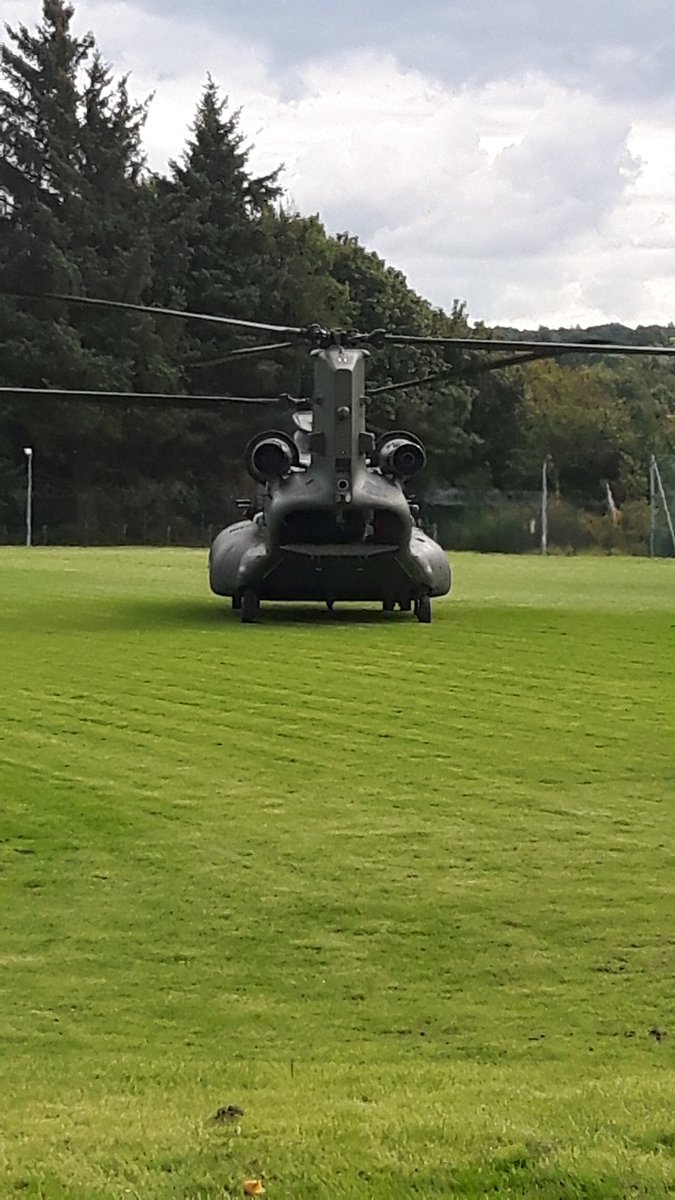 EpltRhf's tweet photo. @ReportingGandL cadets enjoying their flight on a chinook this afternoon https://t.co/gh1GclWDu2