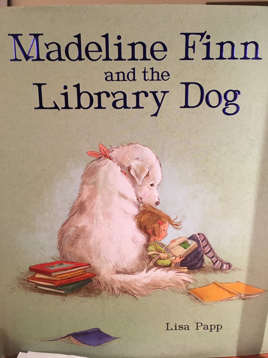 DrKMcGee's tweet photo. Thank you @MaryM_FSU for giving me the sweetest gift ever! I want a 🐶 dog to read to like Bonnie! #MadelineFinnandtheLibraryDog 📚🤓🐶👍❤️ https://t.co/OKLttxDHF9