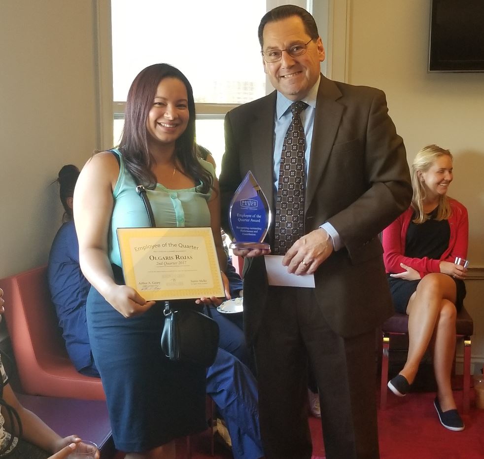 BostonLaser's tweet photo. #Congrats Olgaris Rojas! Our **Employee of the Quarter**! #proud #celebrate #BostonLaser https://t.co/REprGbe89N