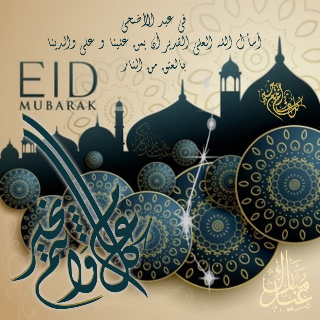 نعايد الأمة العربية والإسلامية بمناسبة عيد
الأضحى المبارك . اعاده الله علينا وعليكم بالخير
واليمن والبركات. عساكم من عواده💐🌷💐