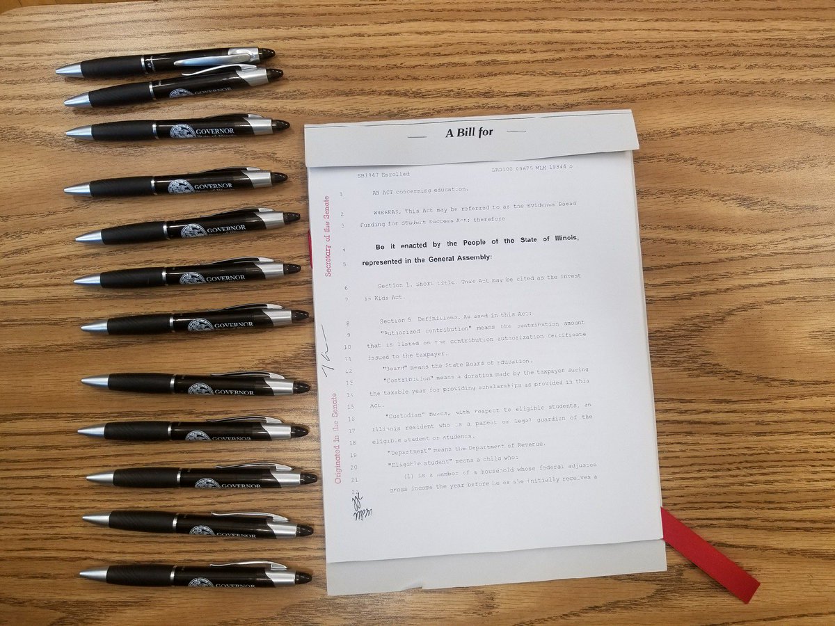 ILSenDems's tweet image. The ceremonies are starting and the legislation is ready for the governor's signature. #FixedTheFormula