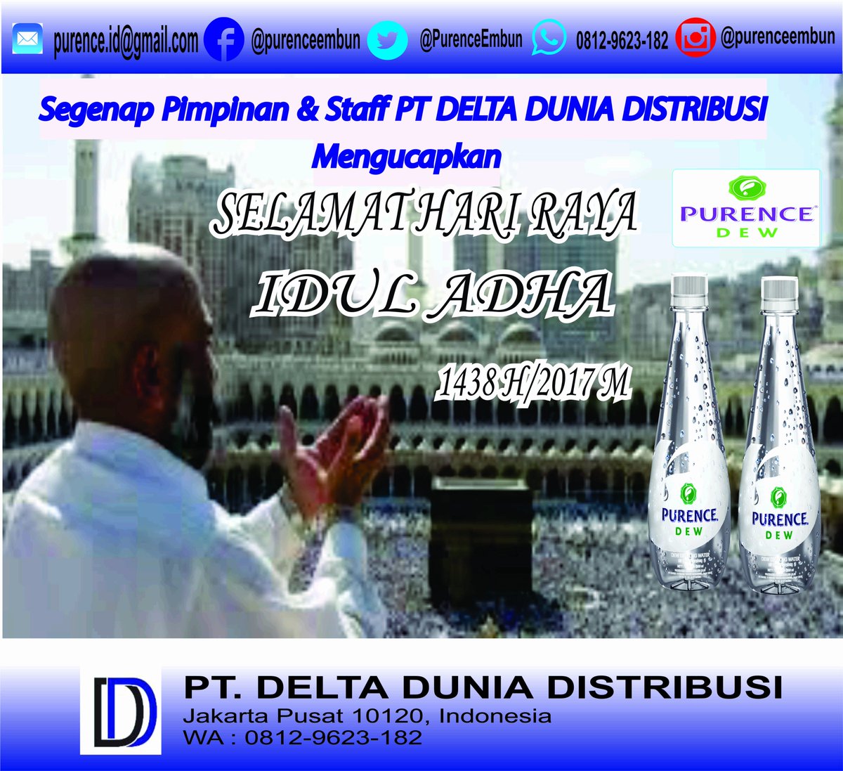 PurenceEmbun's tweet image. Miliki &amp;amp; dapatkan segera "PURENCE DEW" hubungi WA : 0812-962-3182 Jam kerja : (09:00-18:00) Senin-Jum'at @tokopedia @LazadaID @bliblidotcom