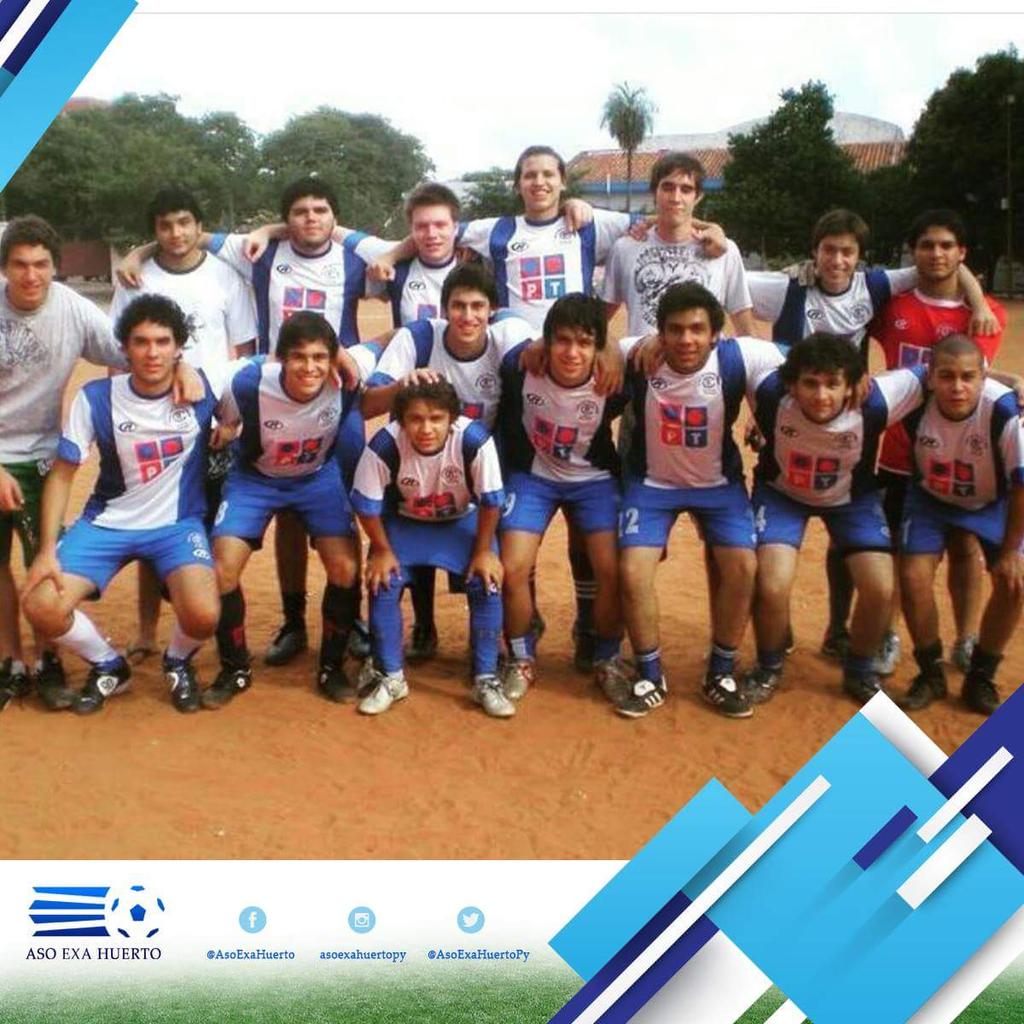 AsoExaHuertoPY's tweet photo. Los TRI CAMPEONES  Promoción 2007 en la época mas QUERIDA por todos, la cancha de arena...
 #tbt #TuExa #AsoExaHuerto https://t.co/BWqnzW0GEq