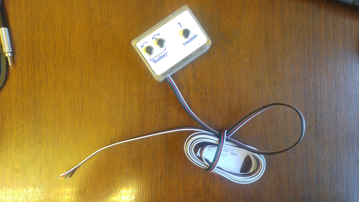 tastytronic's tweet photo. Asked my student yesterday about making controllers for #Spacewar! to save wear on the #pdp12. On my desk today: #pdp #diy #retrocomputing https://t.co/GHMyb9HiOB
