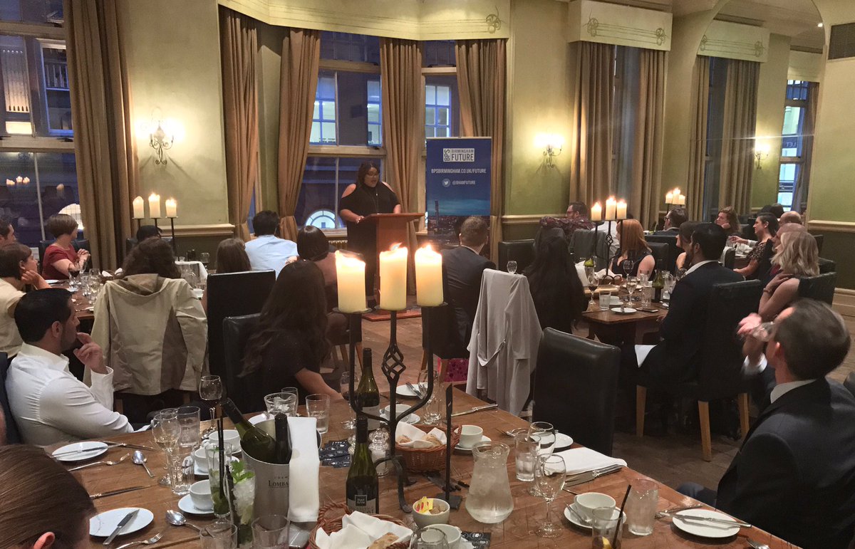 MikeParkerRBC's tweet photo. Great setting @HdV_Birmingham for the @BHAMFUTURE Handover, great to hear from @taratomes & meet new chair @VictoriaB_bhx! #FutureHandover https://t.co/0BHnkdlJzF