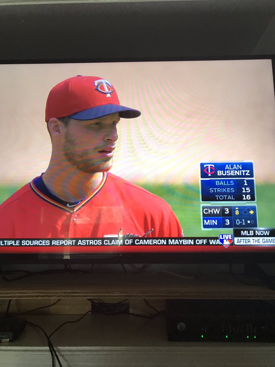NateHarsh37's tweet photo. Always great seeing a former teammate when I flip on the TV! @abooze32 @KSUOwlsBaseball https://t.co/Ft2sUyGKak