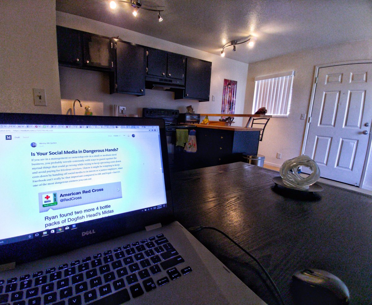 WesMcQ's tweet photo. Trying out @Medium as a platform #writinggrind #socialmediaadvice https://t.co/grW3A3aCBh