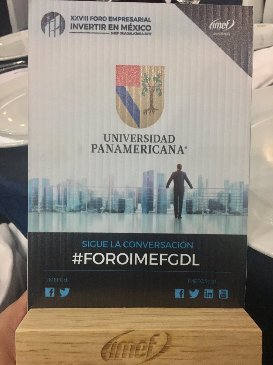 jcmxrm's tweet photo. La @UPGdl presente en el #ForoImefGdl "Invertir en México", de @IMEFOficial @imef_gdl https://t.co/CjiQ7R94vk