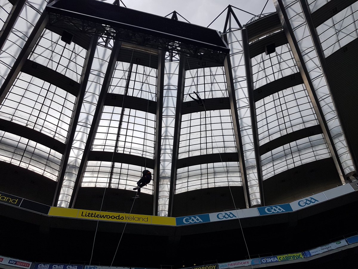 thegravedigger2's tweet photo. @CrokePark thanks for a great day #gaa #abseil @DublinAffair #adventureevents.ie #LovinDublin #Crokepark https://t.co/OPM4zVZAJ4