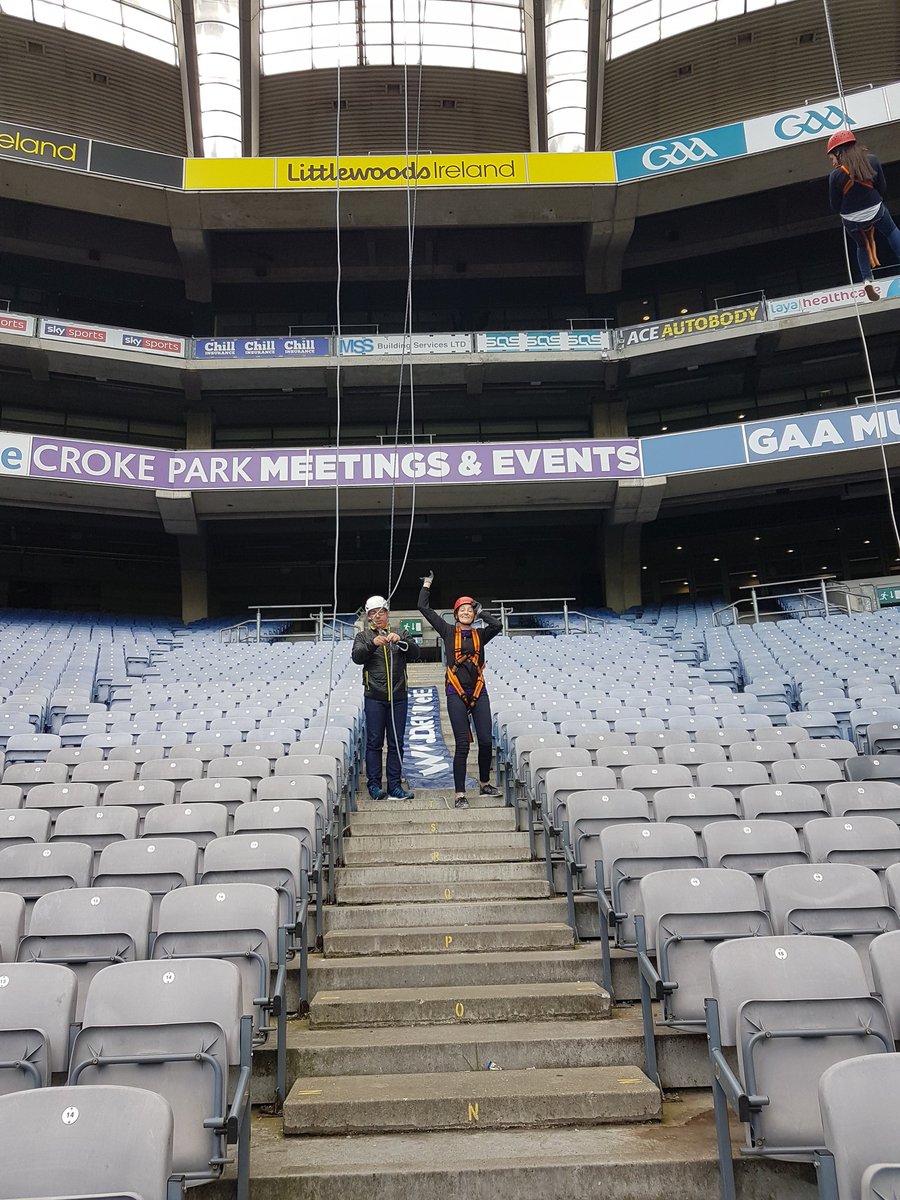 thegravedigger2's tweet photo. @CrokePark thanks for a great day #gaa #abseil @DublinAffair #adventureevents.ie #LovinDublin #Crokepark https://t.co/OPM4zVZAJ4