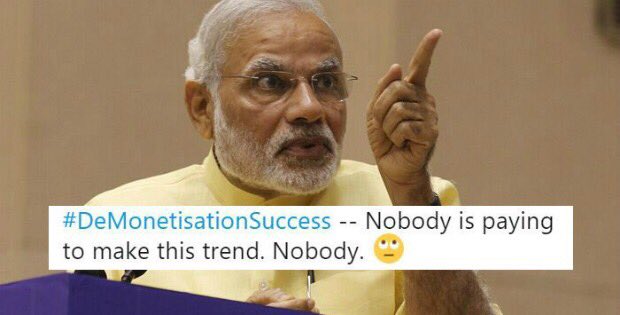 BuzzFeedIndia's tweet photo. A Whole Bunch Of People Tweeted #DemonetisationSuccess And It's Been SUPER Convincing
https://t.co/9GID3eoase https://t.co/R3AOlXAsOU
