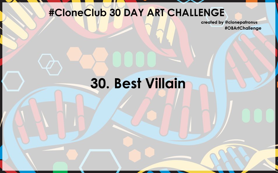 siulachscealach's tweet photo. @OrphanBlack @CloneClubGlobal @KathrynAlexand3 @BelMaslany Day 30 the best evil guy OR GIRL #OBArtChallenge #NotBell #CloneClub - THE LAST ONE https://t.co/RTCd9sQsQl