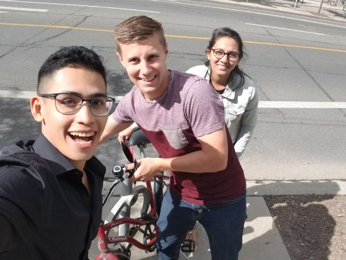 cstauft's tweet photo. #team7 rocking a solid #bikefie while wanderin' da streetz @RotmanGBC https://t.co/xsuGRyY24v