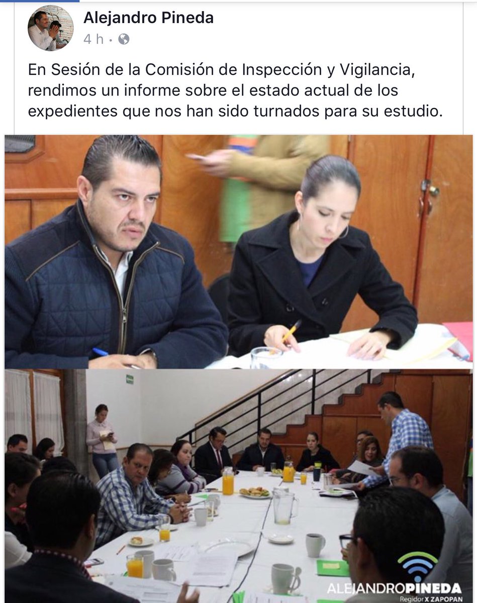 CDMZAPOPAN's tweet photo. Por la mañana el Regidor @alexpinedav tuvo la Comisión de Inspección y Vigilancia la cual preside. https://t.co/QtEHoFEIvM