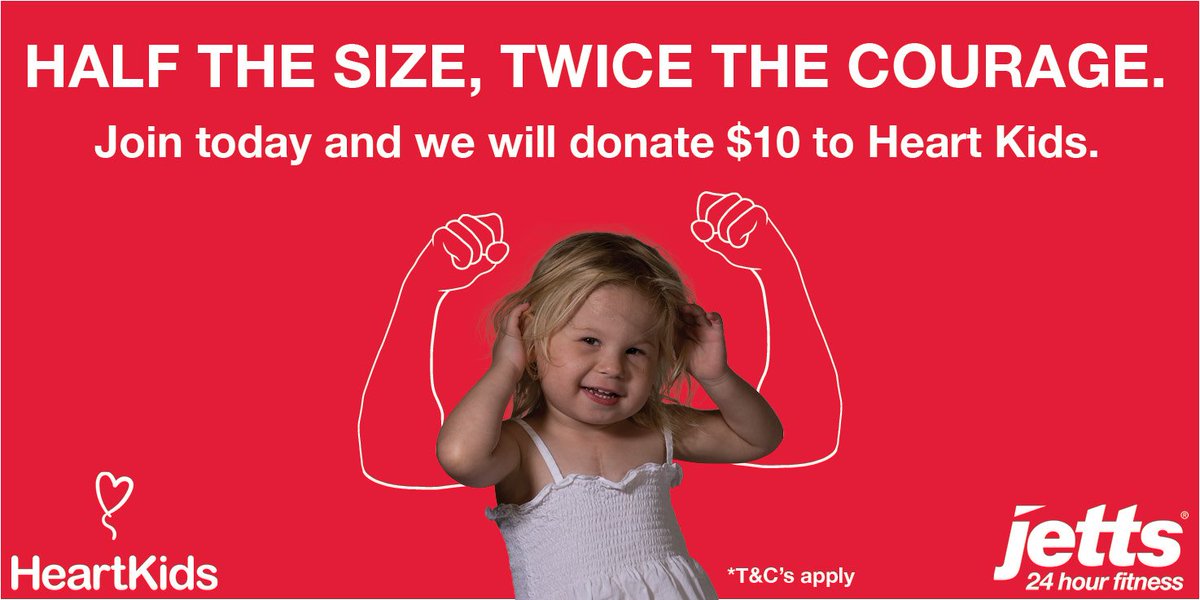 Half the size, twice the courage! Sign up this month for only $39 and $10 of that will go to Heart Kids NZ ❤️