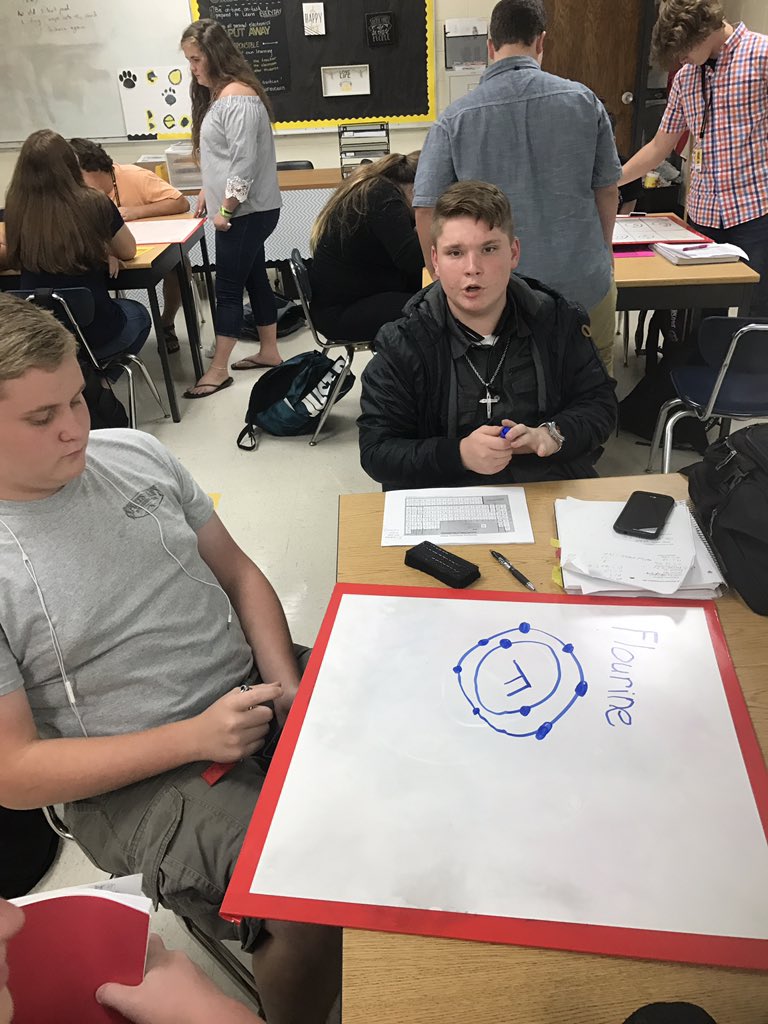 TheLackeyLab's tweet photo. Sometime chemistry requires a little artistry! #atomsrule #whiteboards #bradleybears https://t.co/b3YbZvw5bz
