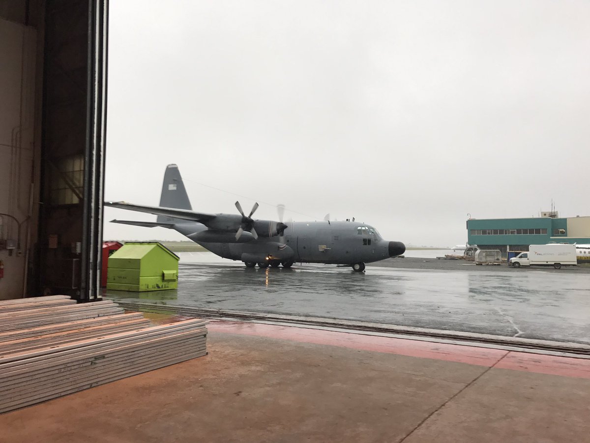 NASA_NAAMES's tweet image. The NASA C-130 has arrived in St. John's after a 10-hr. science sortie above the ocean eddies that the R/V Atlantis will soon sample.