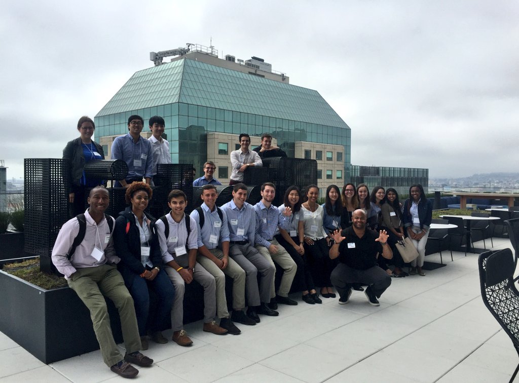 lukim98's tweet photo. Thank you so much to @NUCareerAdvance, @LarryJacksonIII, and Flannery for the magical 3 days of #NCATrek17! We loved everything! Go 'Cats! https://t.co/83J8UAb0nA