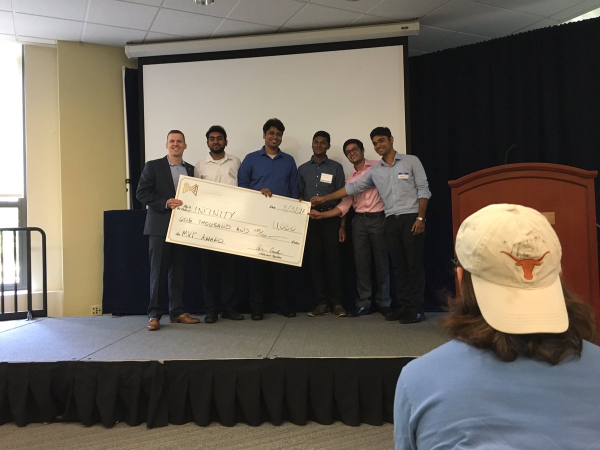 TechArb's tweet photo. And congratulations to @Infinitytechlab, voted MVP by their cohort peers!Team players &amp; incredibly nice folks to work with. #TechArbDemoDay https://t.co/i67lUbzCsH