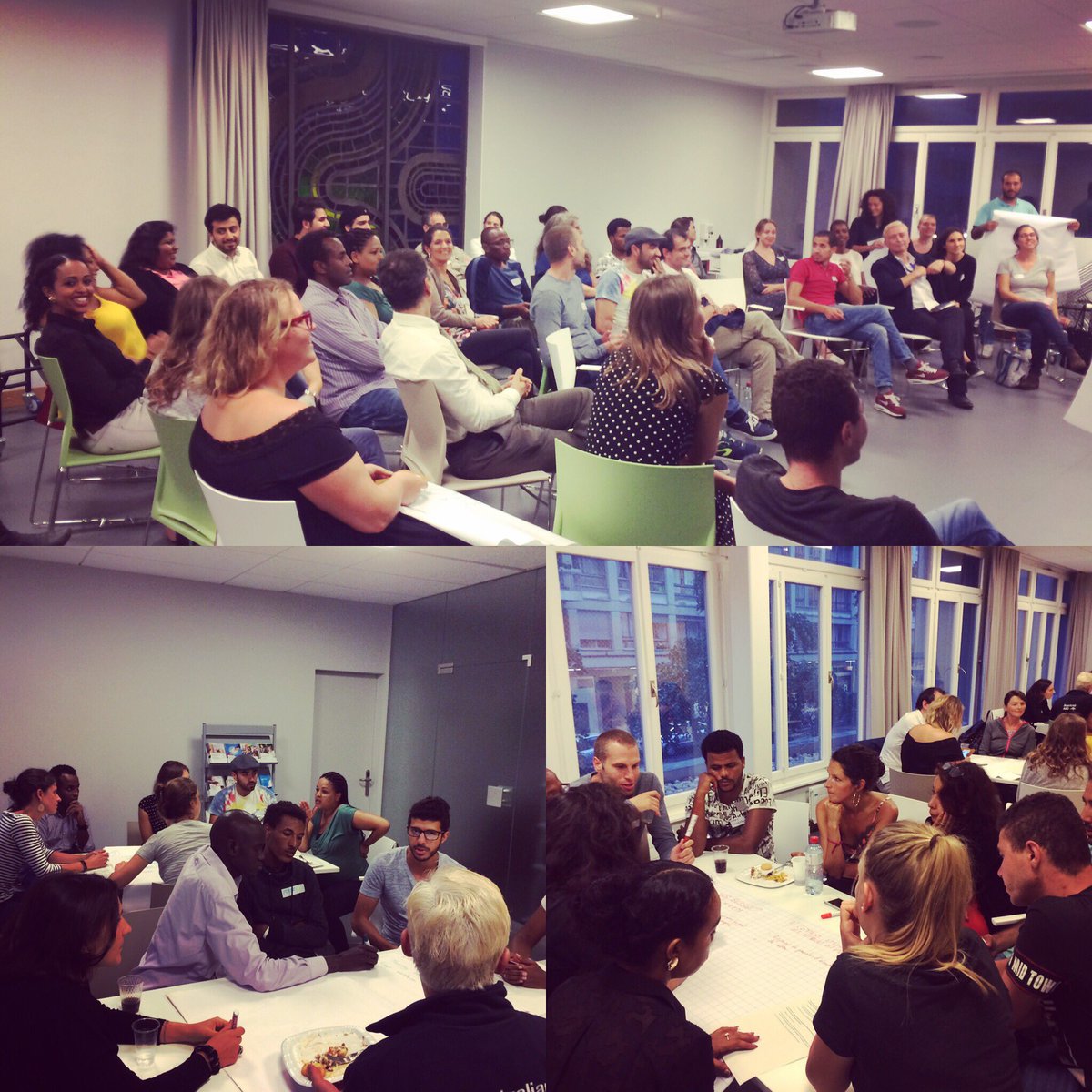 A great meeting about the next steps. Brainstorming with the amazing multicultural team #hurrayfordiversity #youareamazing