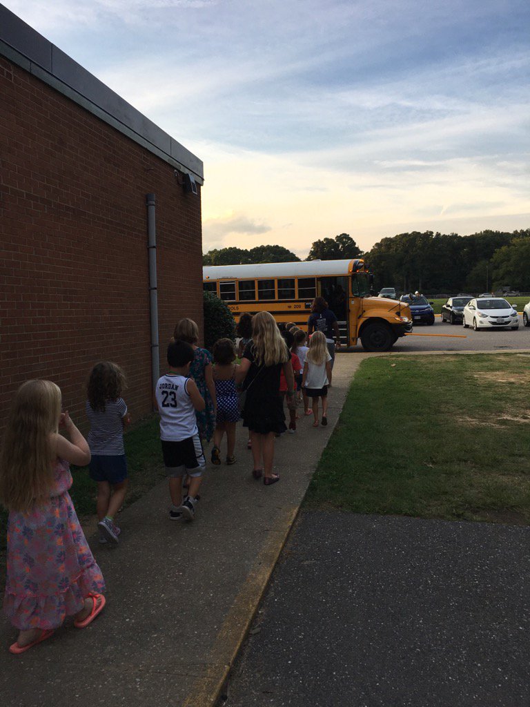 First bus ride!  #kindergarten orientation#oneccps
