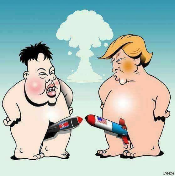 ArrTee_Asia's tweet photo. #China: C'mon guys put your #dicks away and start #talking out your problems https://t.co/MdaifypWUL #NorthKorea #USA @RT_Com @RT_America https://t.co/N1pUXFPBM0