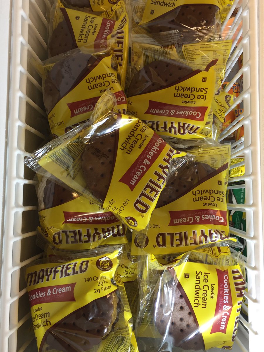 Pick Up Your Mayfield Ice Cream Tomorrow. All Ice Cream $1.00