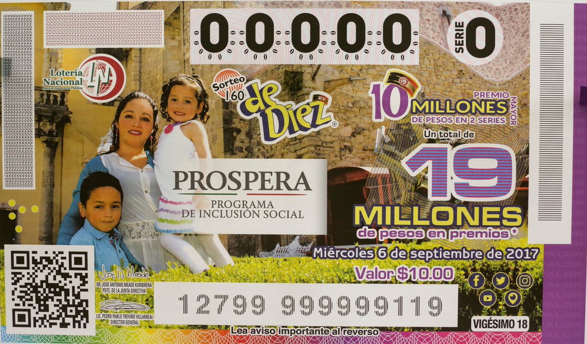 paula_hdz's tweet image. Comprando mi #Cachito conmemorativo por los #20Años de @Prospera_MX ¡Suerte a todos los que decidan participar en este sorteo de @lotenal !