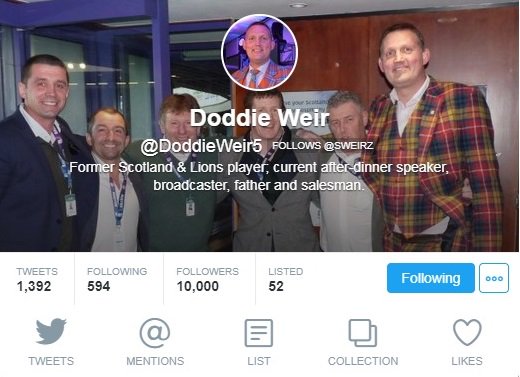 10,000 followers!! Come on, get all your pals told. We need another 10, 20, 30,000. And well done <a href="/odge1983/">martin friel</a> for being 10000th @DW5Trust