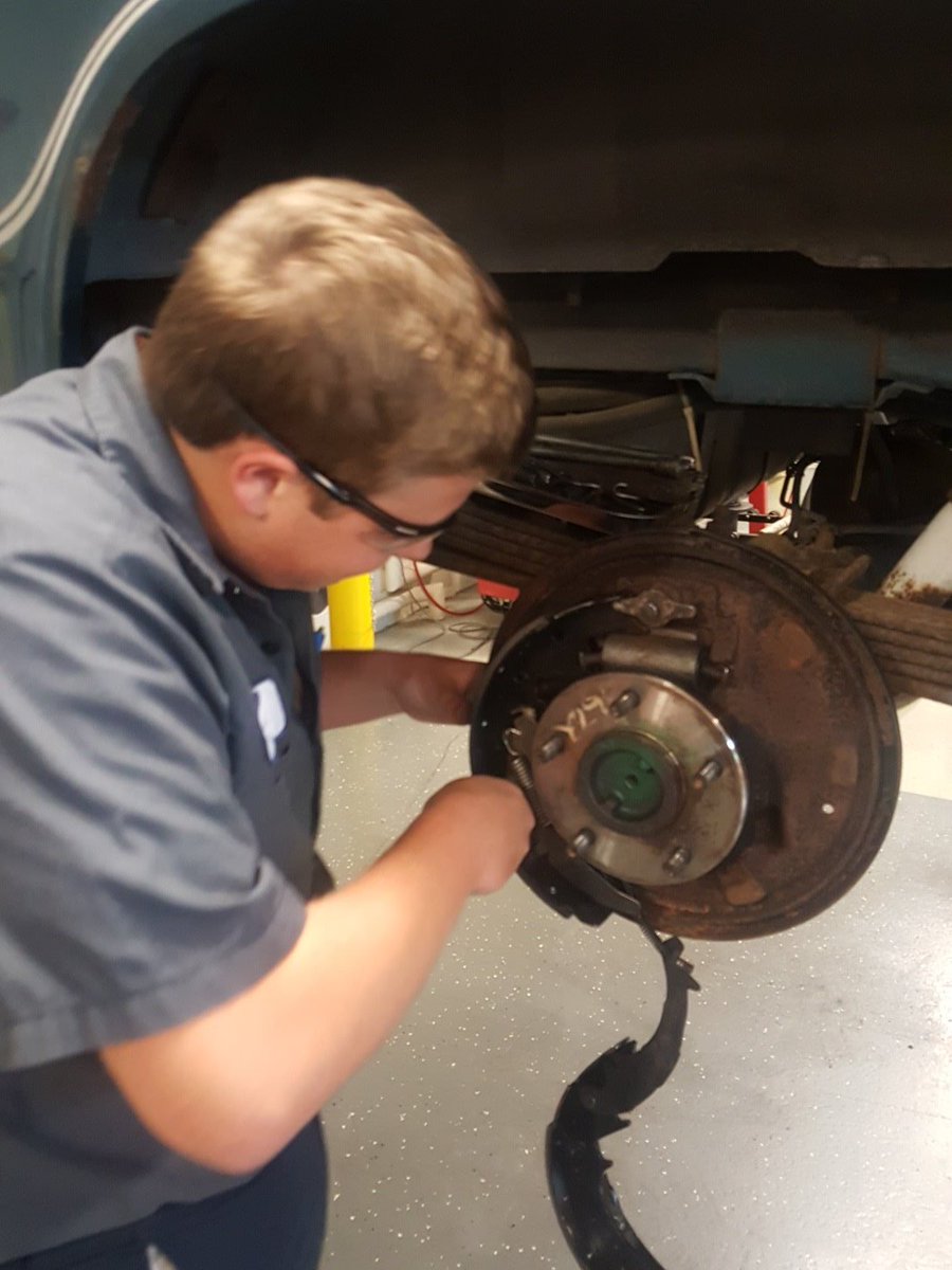 Drum brakes don't stand a chance! #hctcallin #emsproud