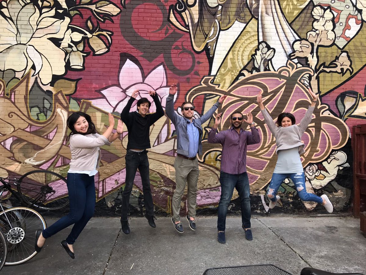 sameerpinto's tweet image. #Team8 Jazz Hands! @RotmanGBC #graffiti