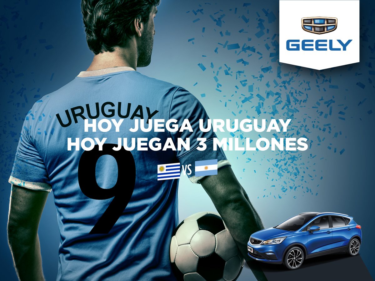 GEELYuy's tweet photo. Cuando juega Uruguay corren 3 millones. ¡Vamos nosotros! 🇺🇾 https://t.co/seLc7NKCJF