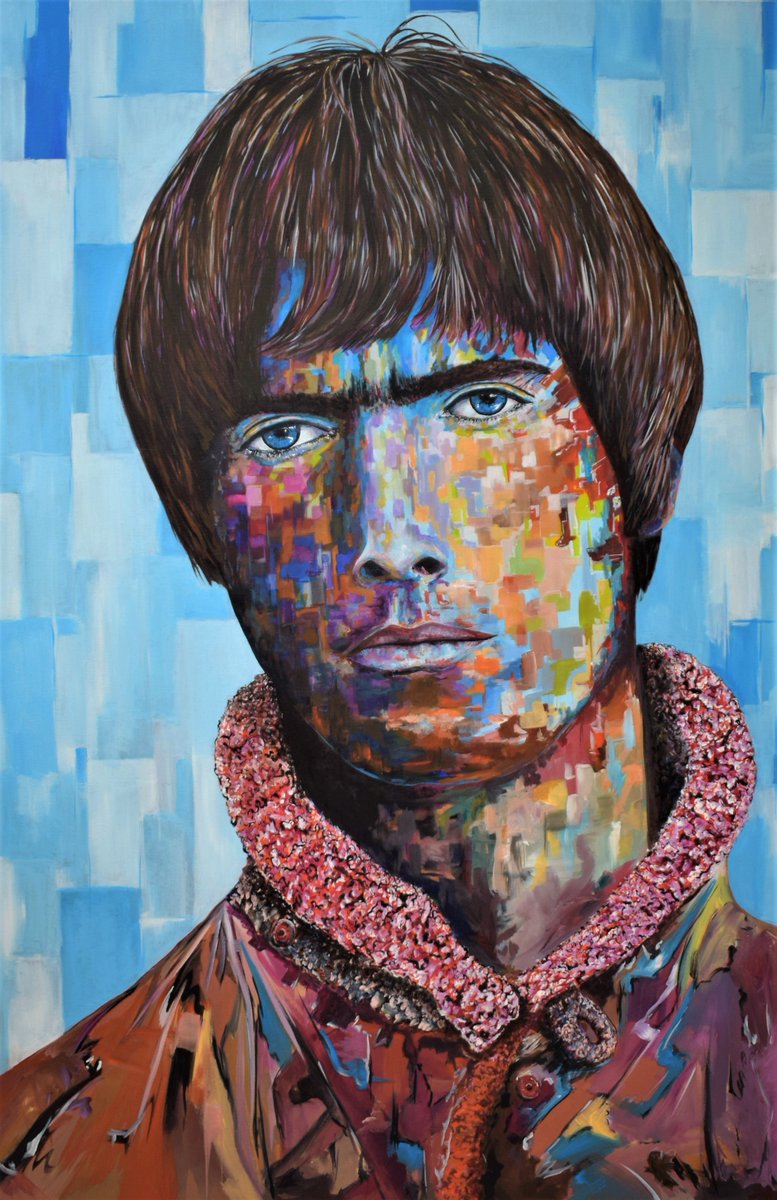 carlhodgesart's tweet photo. Liam and Noel original art for sale a must see, buy now @TheArtStudioUK #Oasis @OasisMania @PrettyGreenltd @PrettyGreenSub https://t.co/pbwOnxO07r