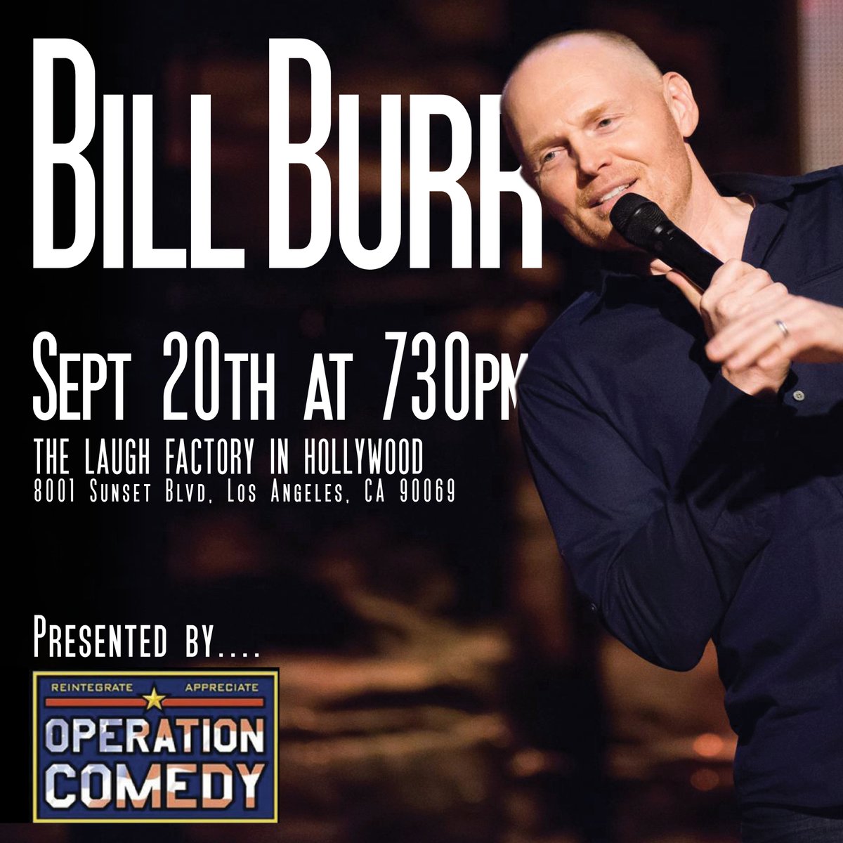 operationcomedy's tweet photo. He's back. The BURR man cometh, y'all. https://t.co/1CkSnciod5
