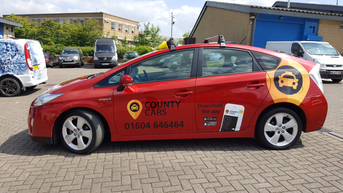 PrecisionSigns_'s tweet image. Look out for County Cars on the road with striking new vinyls @PrecisionSigns_ can sign one vehicle to a whole fleet #vinyls #wraps #signs