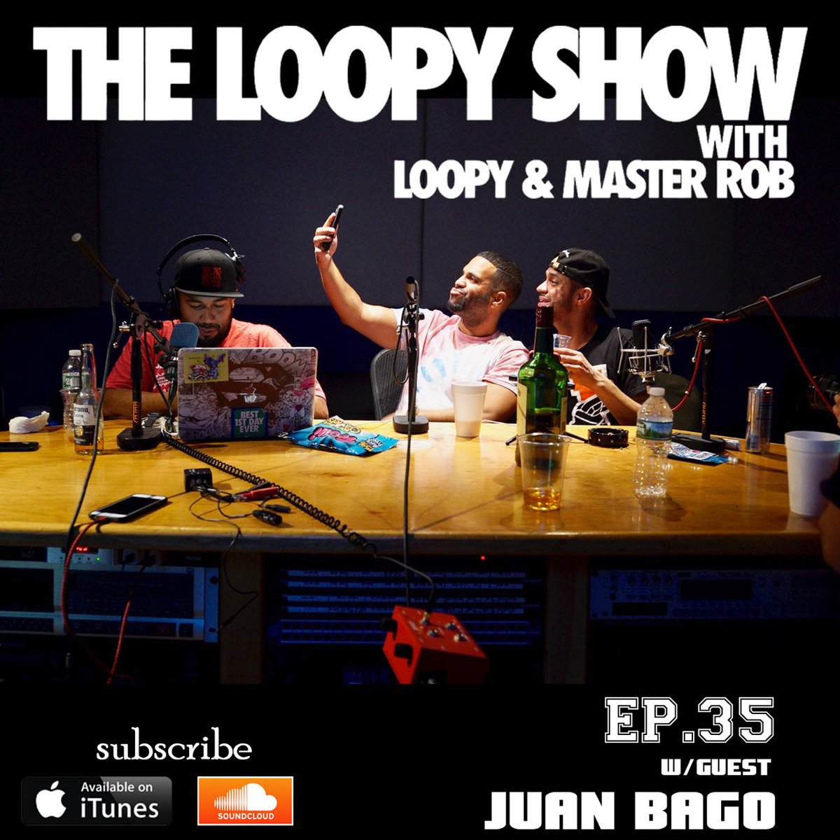 JuanBago's tweet photo. Fun times with these two crazy heads. @TheLoopyBlogger & @master_rob_ on the #Theloopyshow https://t.co/Ao1uYHzAv8 https://t.co/dbmEaOx5rG
