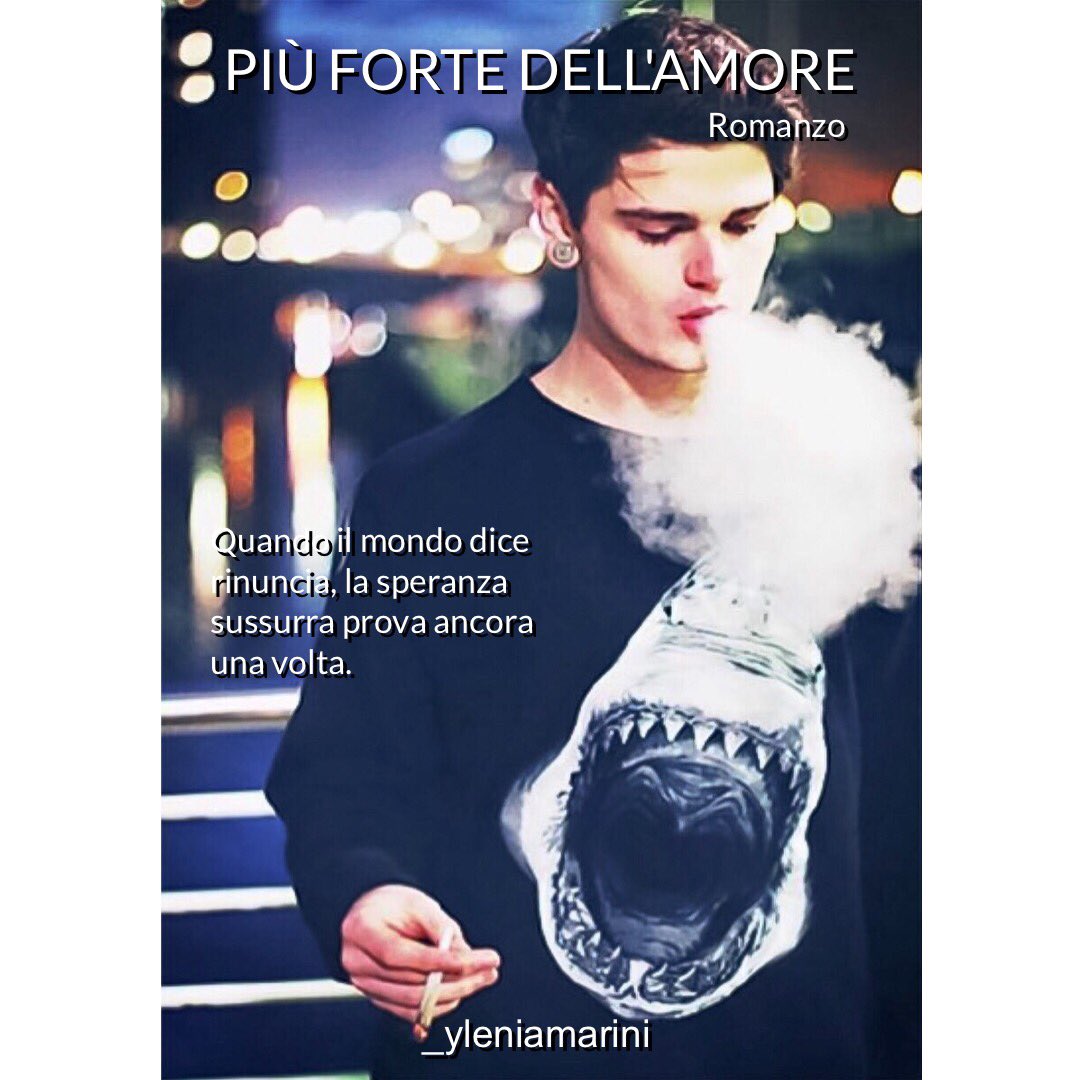 _yleniamarini's tweet photo. #piùfortedellamore #wattpad #wattpaditalia @xopherxopher @madisonbeer 
"Due ragazzi diversi ma con il nero della loro vita in comune".
-PFDA https://t.co/nDyrJz0MRL