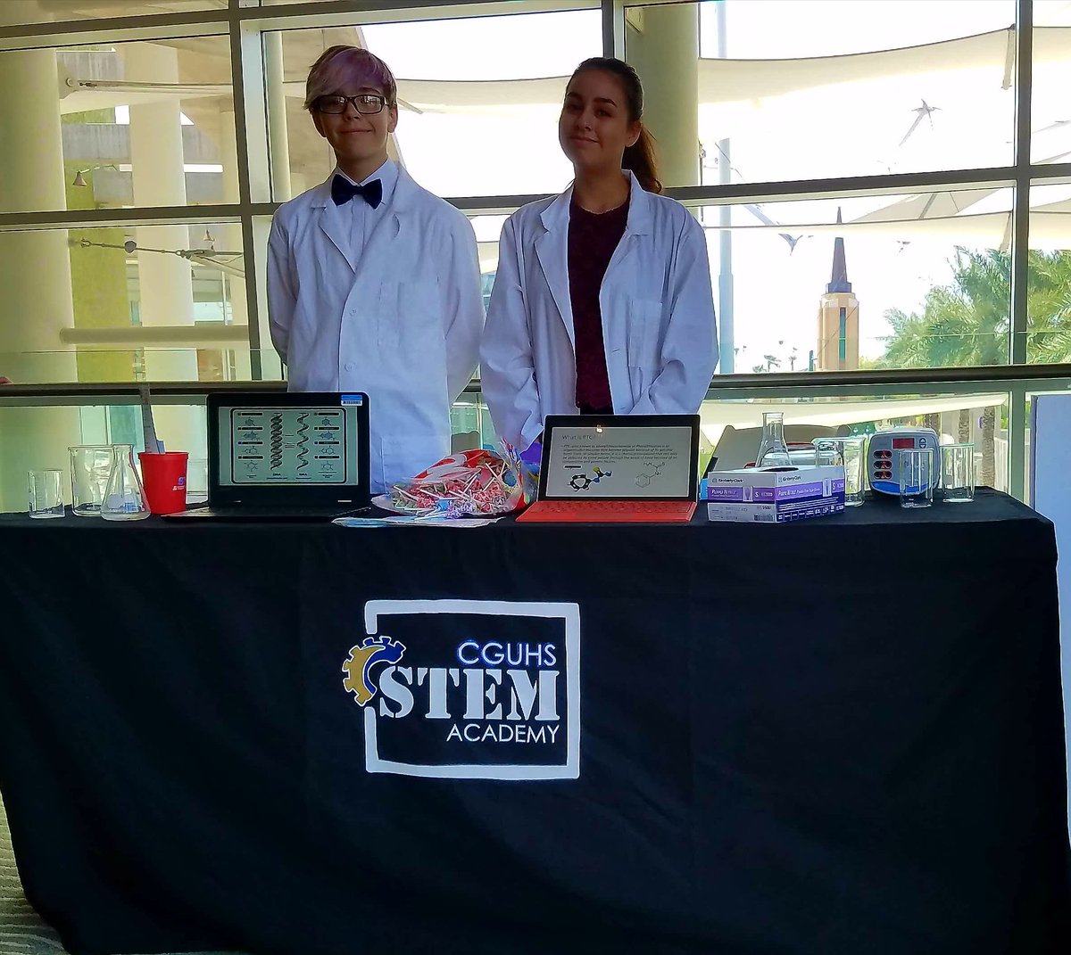 jhmorris's tweet image. CGUHS STEM at the AZ SciTech Festival Kickoff Conference. #cvhsengineering #AZSciTech