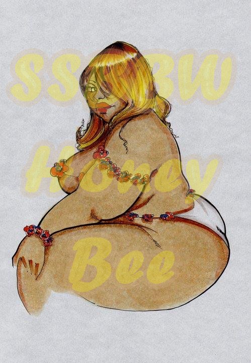 SSBBWHoneyBee's tweet photo. Happy #TBT I love this so much! One of my sweet fans did this for me a few years ago :D #ssbbw #bbwpainting #Art https://t.co/V8A0OuDsR9