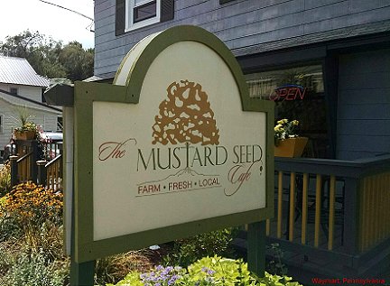 catskillfishing's tweet photo. Great food. The Mustard Seed Cafe. #waymart #scranton  #honesdale #narrowsburg / cc: @mcguiganm @SkeeterNYC @mptomei https://t.co/QKOeh9M4Zu https://t.co/XOS0wAUTym
