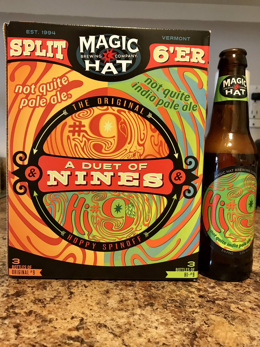 MagicHatCLE's tweet photo. Christmas has come early, my #9 fans! Pick up a @magichat Split 6'er for the long weekend ahead! https://t.co/UGSgG5c6bG
